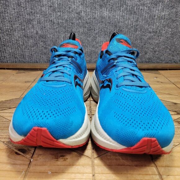 Saucony Triumph 20 Men's 8 Ocean Blue Redrock Running Shoes  US S20759-31 - Picture 4 of 11